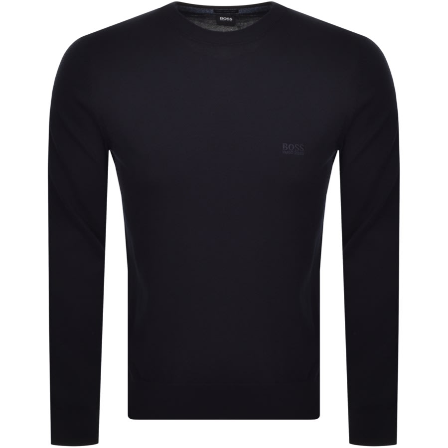 Alternative Image for ProductBOSS Pacas L Knit Jumper Navy1